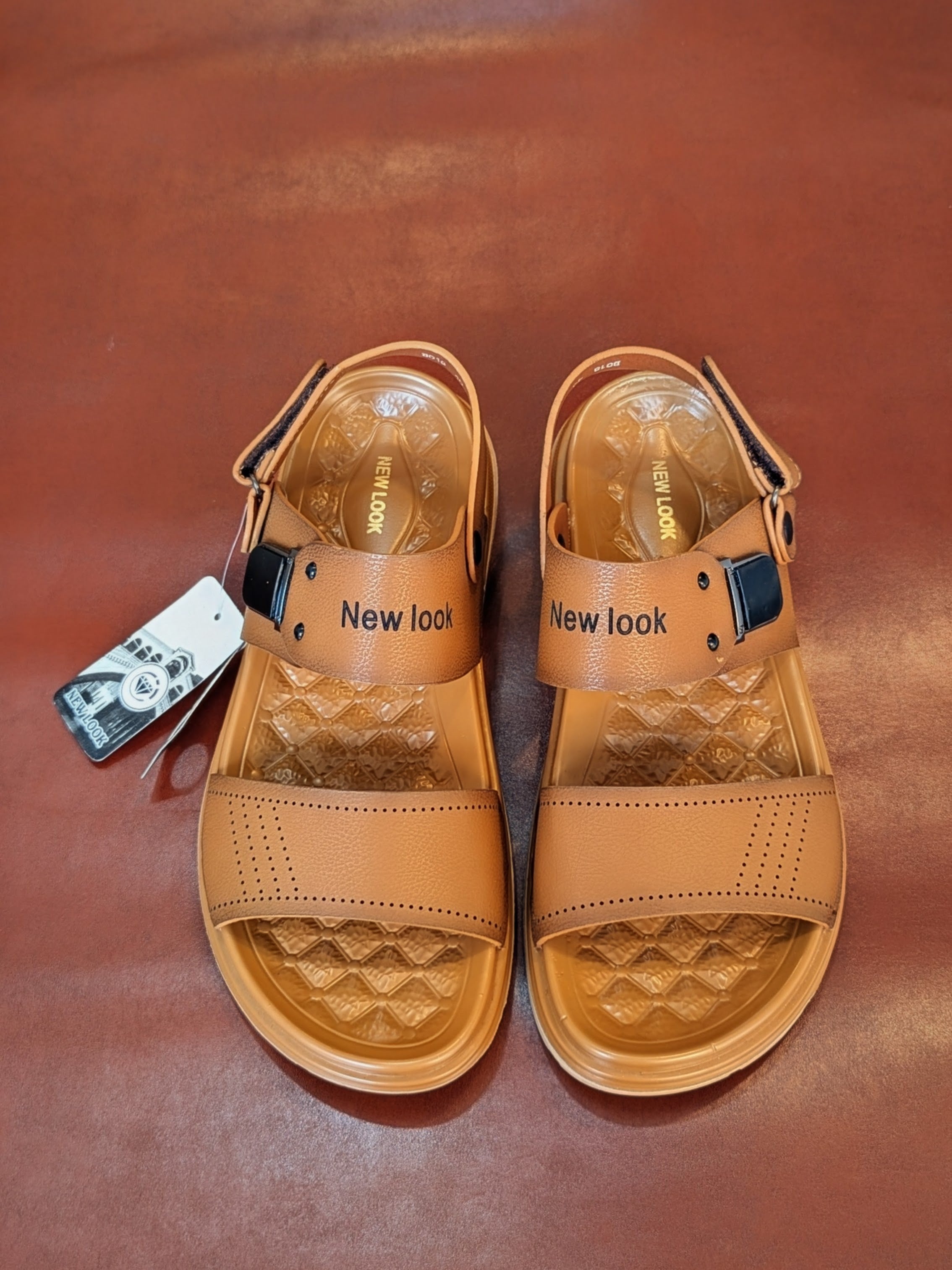 New Look Men’s Olive Comfortable Casual Sandals By Sardar Norozi